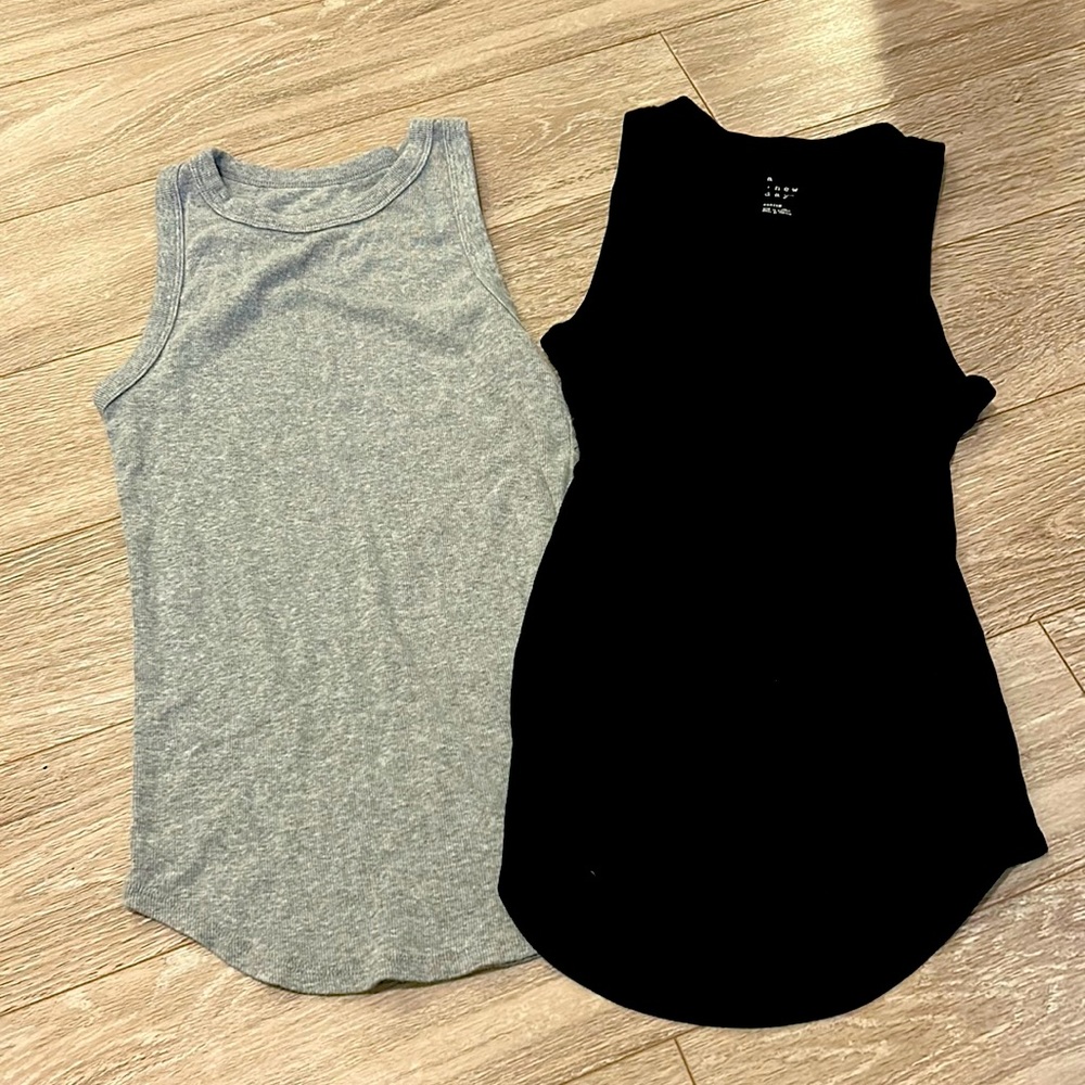 2 size Medium A New Day Tank Tops